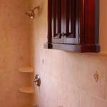 Tile style bathroom cabinets