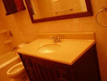 Bathroom Tiles and Cabinets