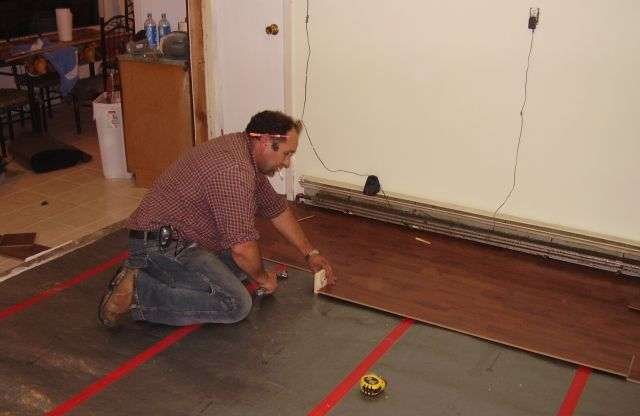 Installation of Floors